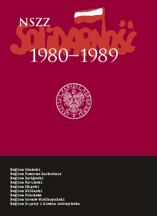 Okładka NSZZ „Solidarność” 1980–1989. Polska północna