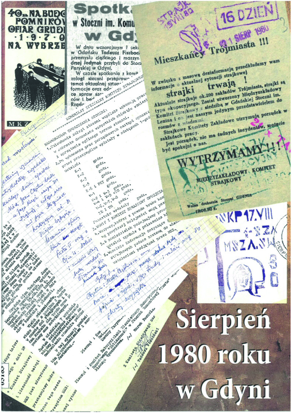 Okładka Sierpień 1980 roku w Gdyni