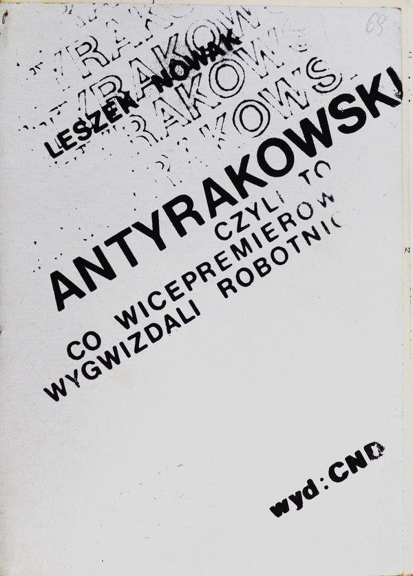 Antyrakowski. Wyd. CND