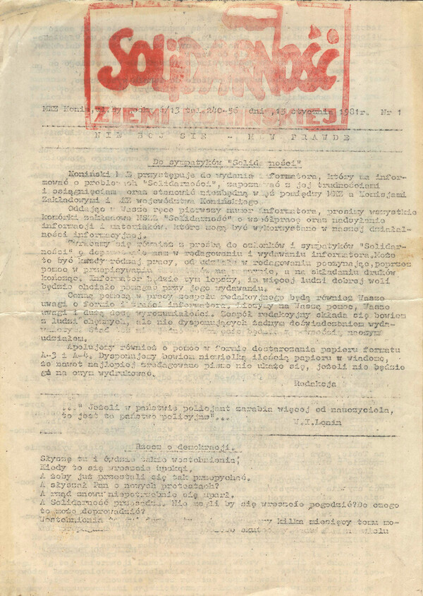 Solidarność Ziemi Konińskiej